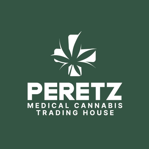 Modern logo for medical cannabis trading house