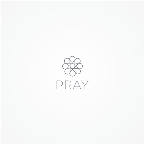 logo concept for Pray