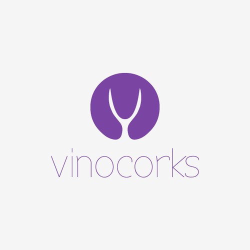 Create a logo for the wine accessories company- VINOCORKS