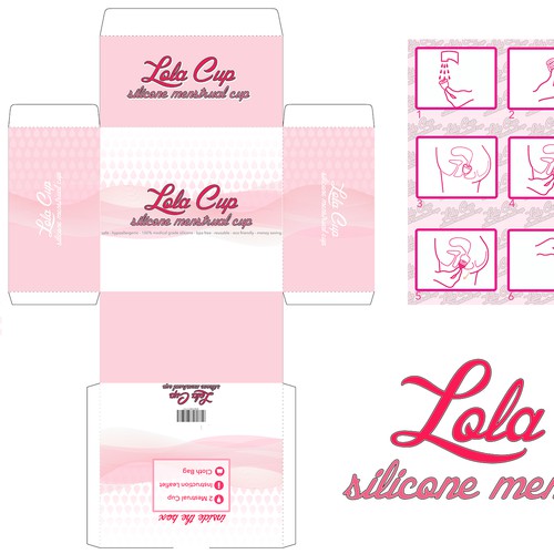 package desing for menstrual cup