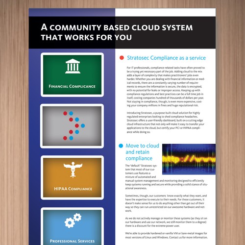 Create the first 1 pager for a secure cloud startup