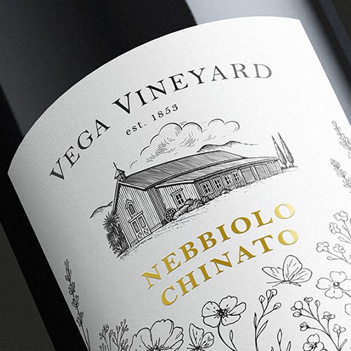 NEBBIOLO CHINATO LABEL