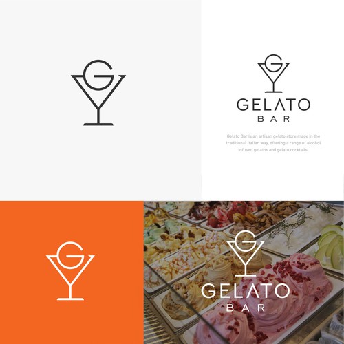 logo for Gelato Bar