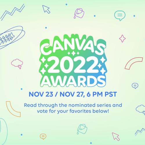 Canvas Awards, Webtoon 