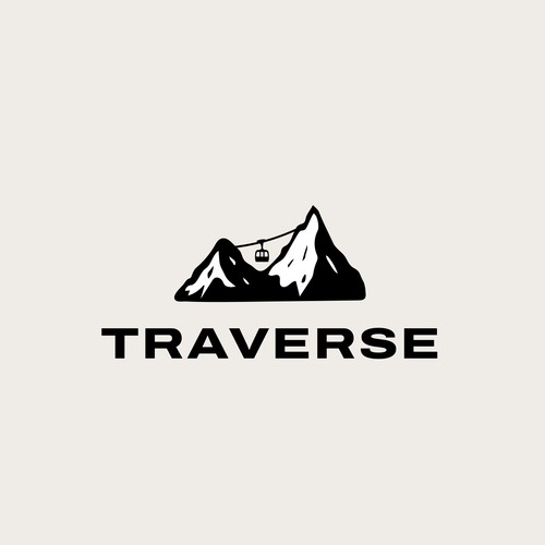 Hand Illustrated Logo Design for Traverse