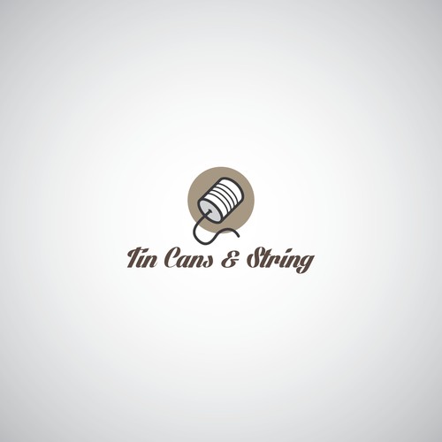 Create an ID system for Tin Cans + String, a creative public relations firm