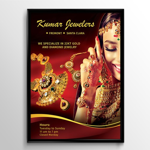 Indian jewelry store window coverings