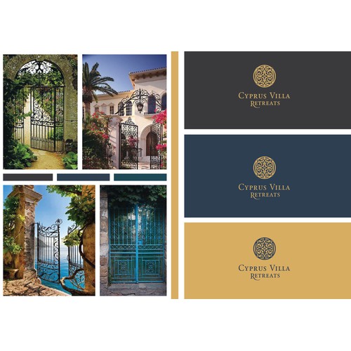 Logo Design for a Luxury Villa Rental Brand