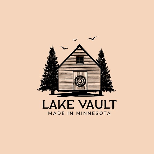 Lake Vault logo concept