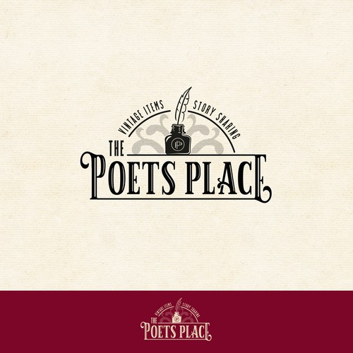 Logo design for The Poets Place