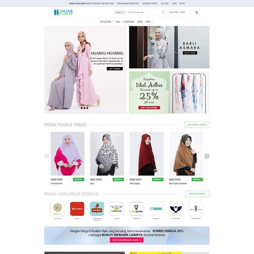 Hijab Supplier Redesign