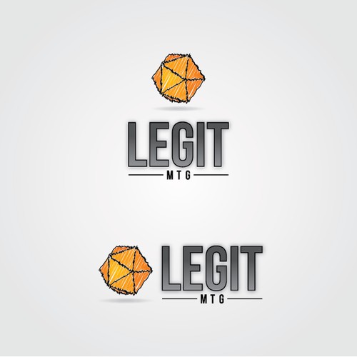 Logo concept for Legit MTG - Dice 1