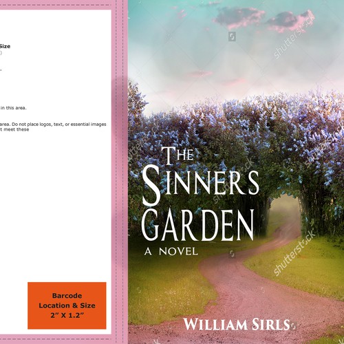 THE SINNERS GARDEN BOOK DESIGN