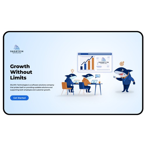 Website Illustration for Software Solution Company
