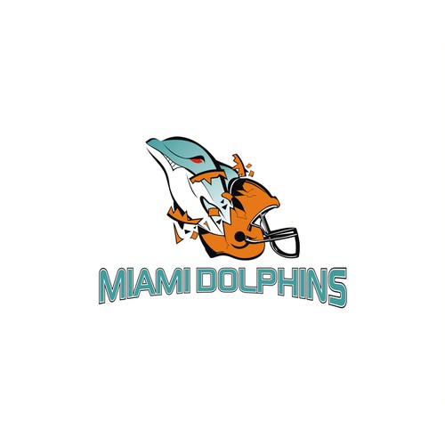 99designs community contest: Help the Miami Dolphins NFL team re-design its logo!