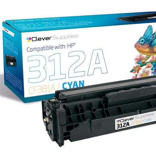 Toner Cartridge Box design