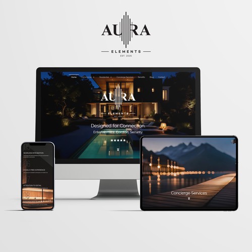 Corporate Identity & Site for an Energy & Wellness Brand