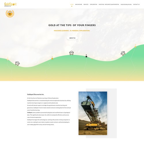 Web Design For Goldspot