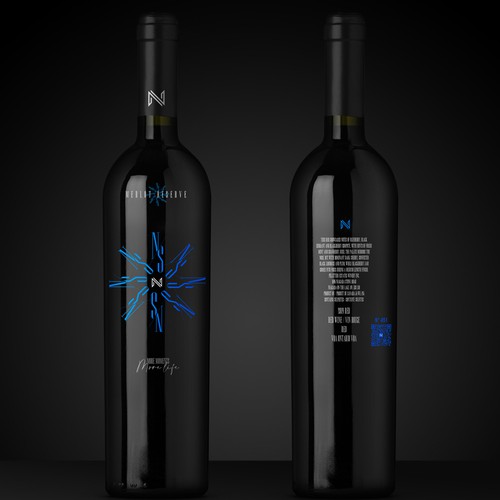 Wine Luxury Bottle Design