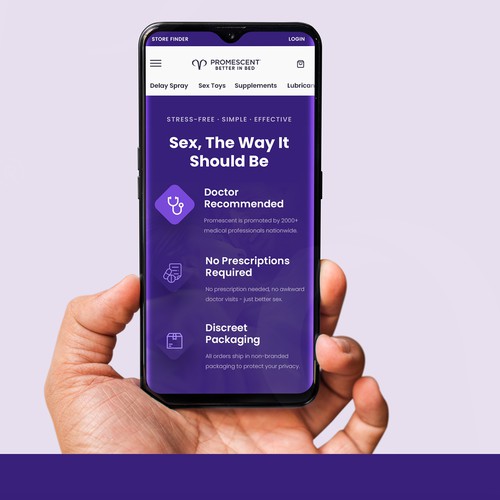 Fresh & Modern Homepage
