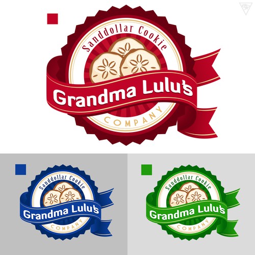 Help Grandma Lulu's Sanddollar Cookie Company with a new logo
