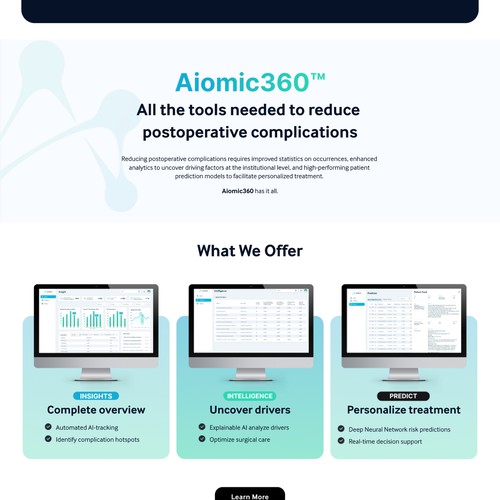 Aiomic360 Healthcare Tech Design