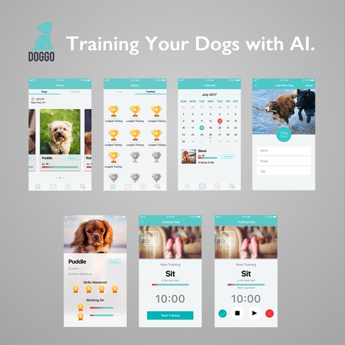 Doggo User Interface Design
