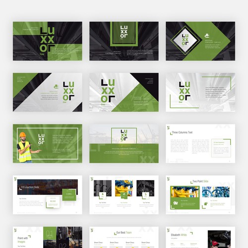 Industrial Powerpoint Template