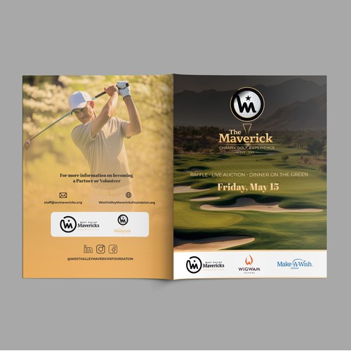 Maverick Golf Booklet Design
