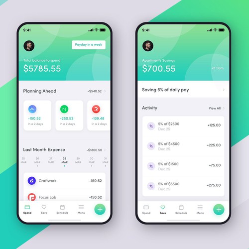 Payment Gateway || Finance app mobile app Design