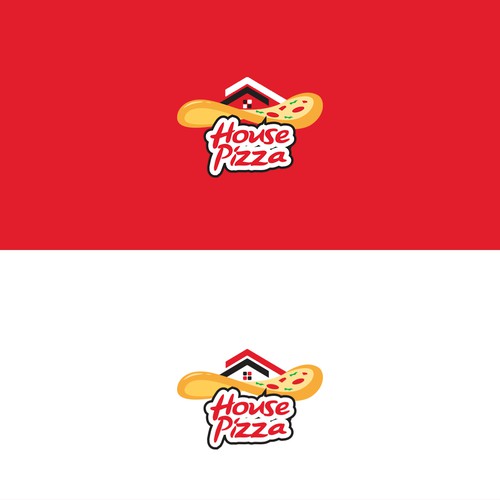 Logo for House pizza