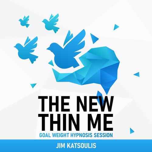 Podcast Album cover Design for a weight loss audio Session