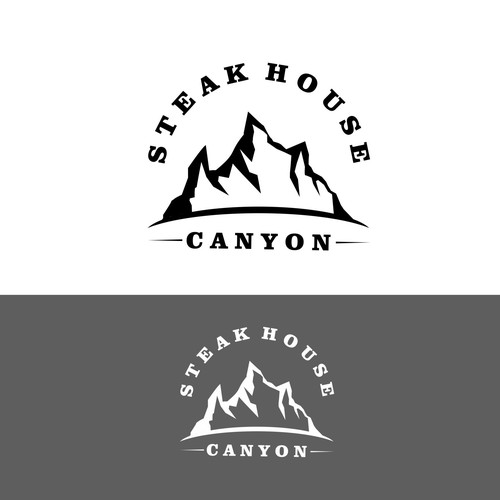 Design logo Mountain Vintage..