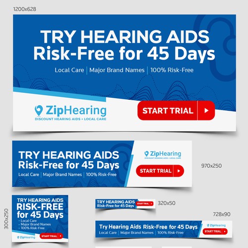 Banner Ads for Zip hearing