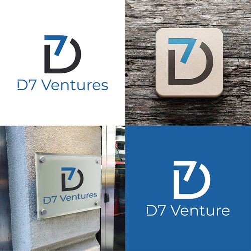 Logo design for D7 Ventures.