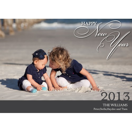 Picaboo 5" x 7" Flat New Year's Cards (will award up to 25 designs!)