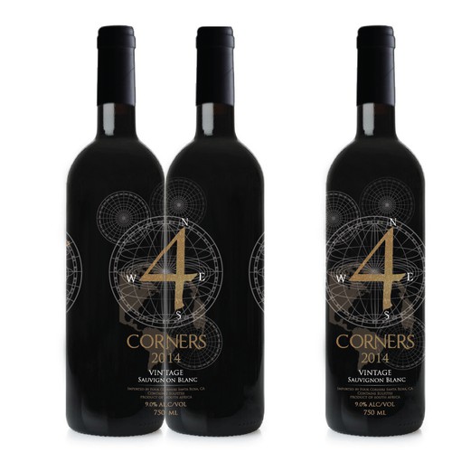 Wine Label Design for Global New Generation Brand