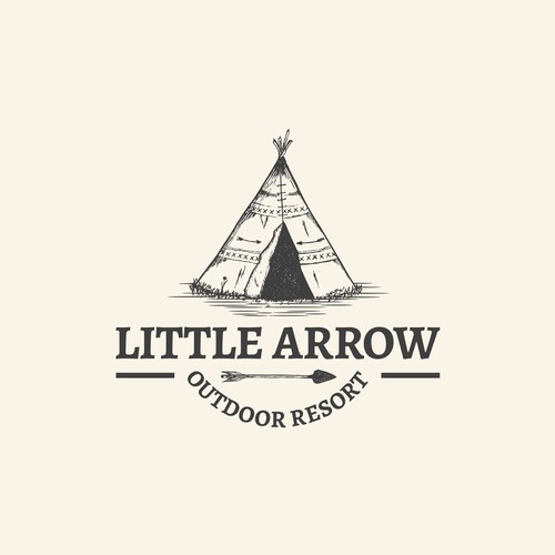 Indian tent logo