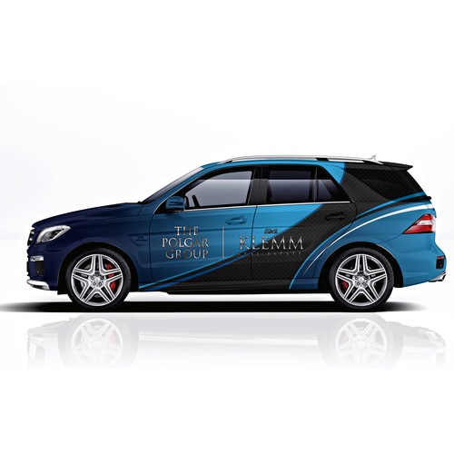 mercedes wrap for KLEMM real estate