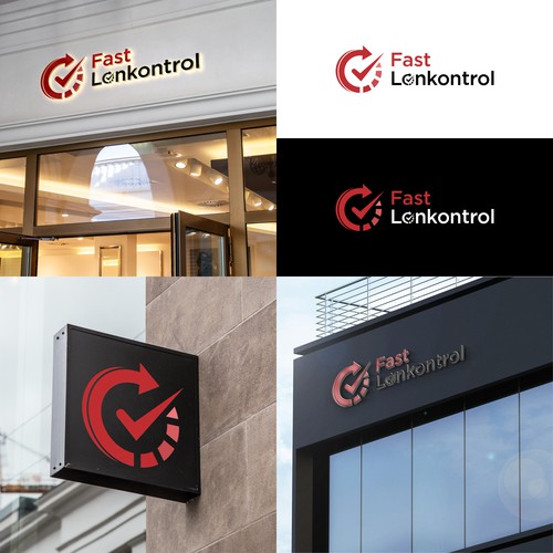 Authoritarian logo and brand design for payroll control company