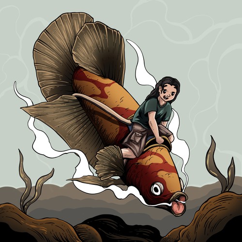 Betta Fish with Owner