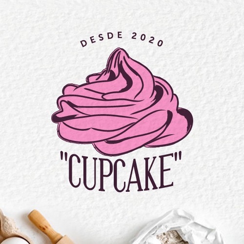 Logotype for a new cupcake store