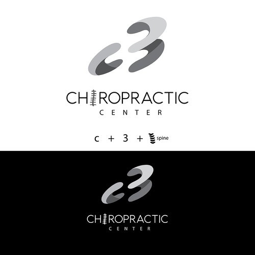 Logo Concept; C3 , Chiropractic Clinic