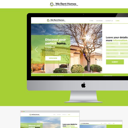 Web Design for Real Estate company