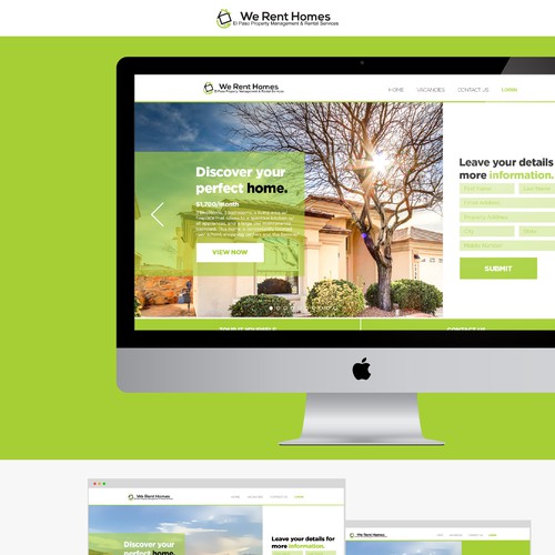 Web Design for Real Estate company