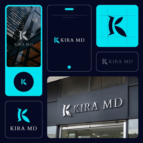 Natural "K"  Logo for Medicine brand company