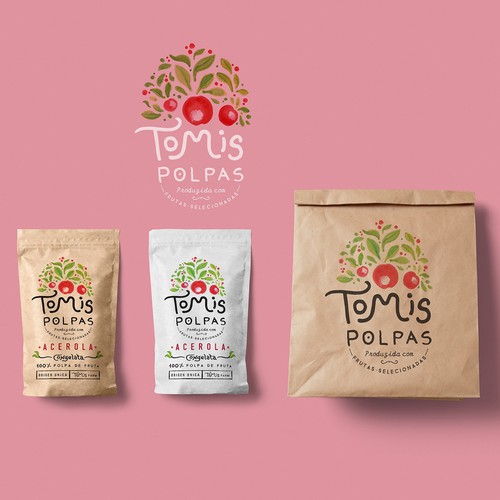 "Tomis Polpas" Brand Identity