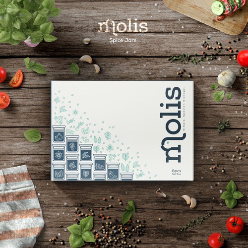 Molis Spice Jars