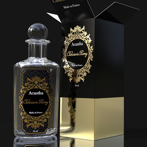BE MY DESIGNER - URGENT LABEL DESIGN WITH VINTAGE STYLE FOR PERFUME COMPANY