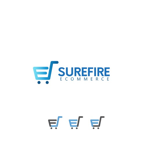 concept logo SUREFIRE ECOMMERCE
